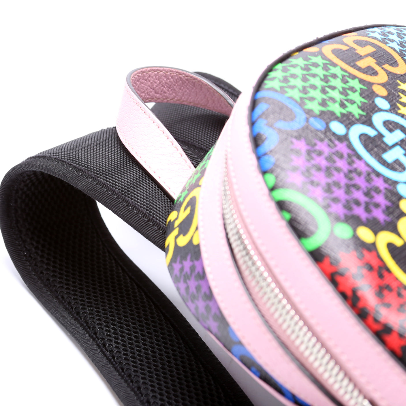 601296 Psychedelic GG Backpack Pink