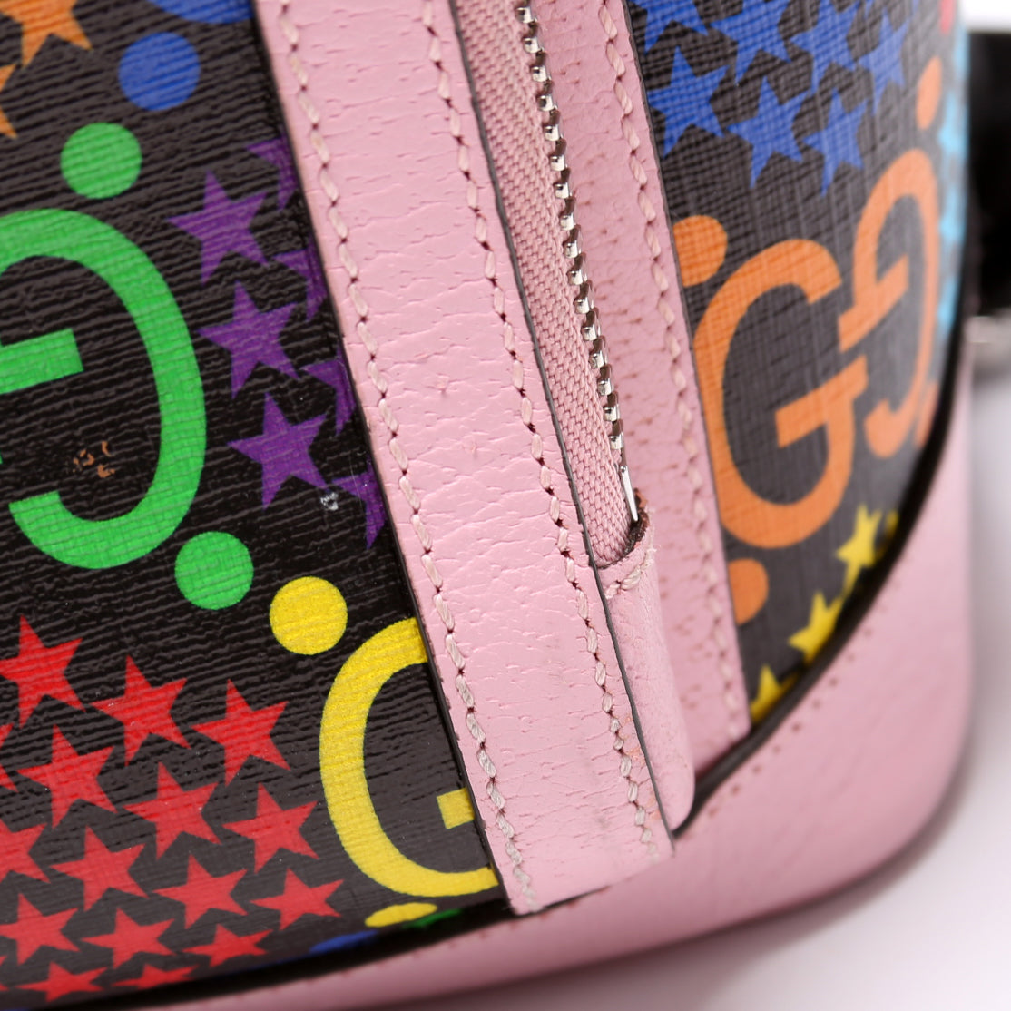 601296 Psychedelic GG Backpack Pink
