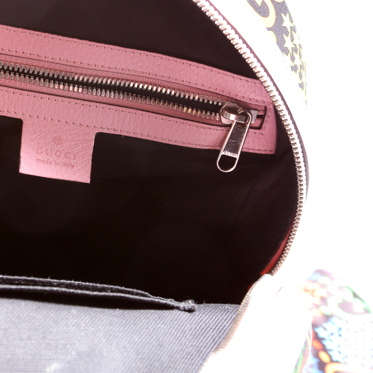601296 Psychedelic GG Backpack Pink
