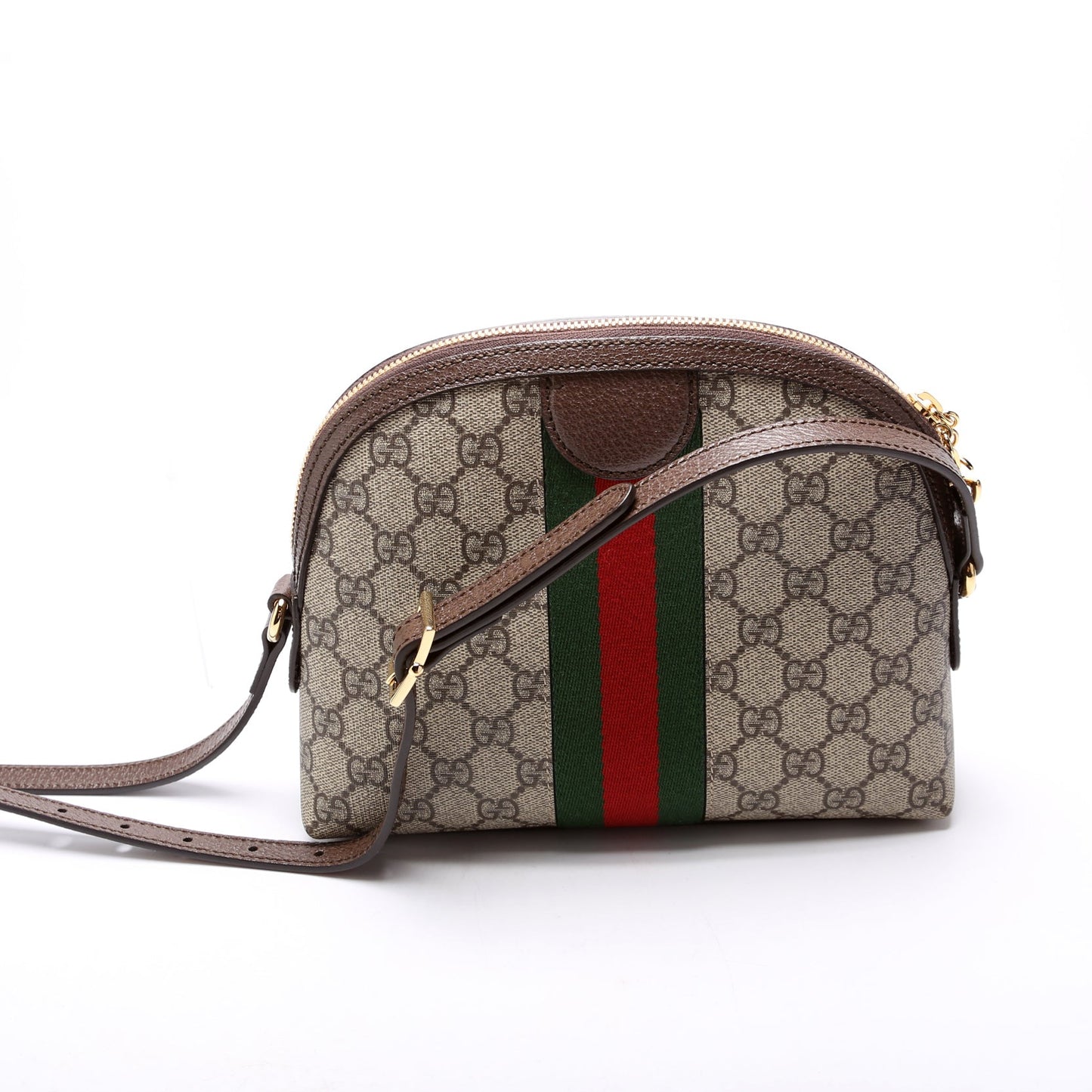 499621 Ophidia GG Small Crossbody Brown