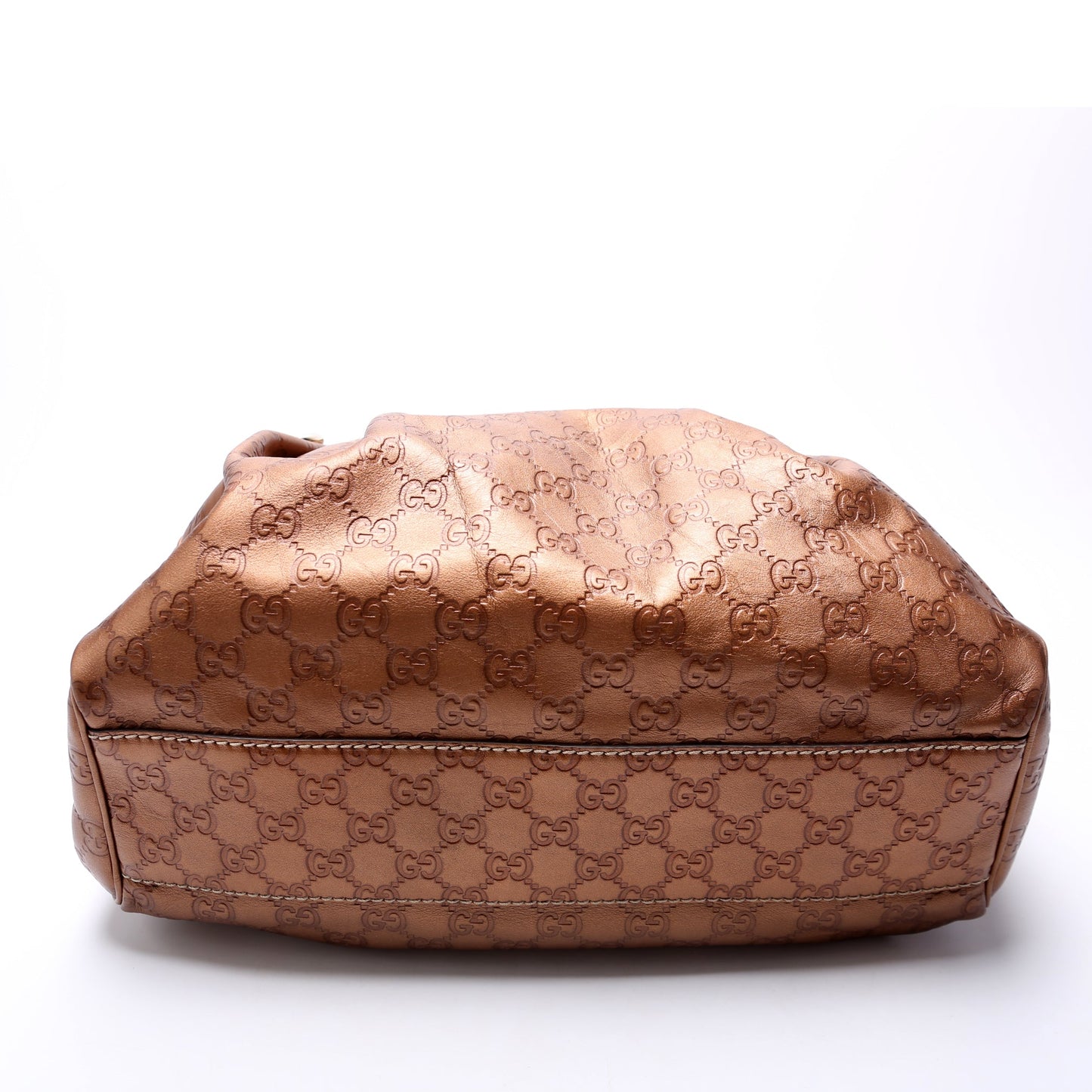 211944 Sukey GG Leather Medium Bronze