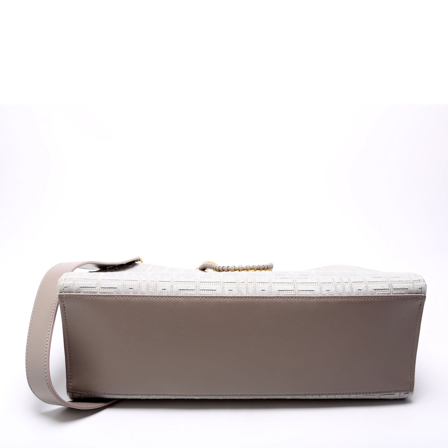 4-G Jacquard Medium Tote Grey