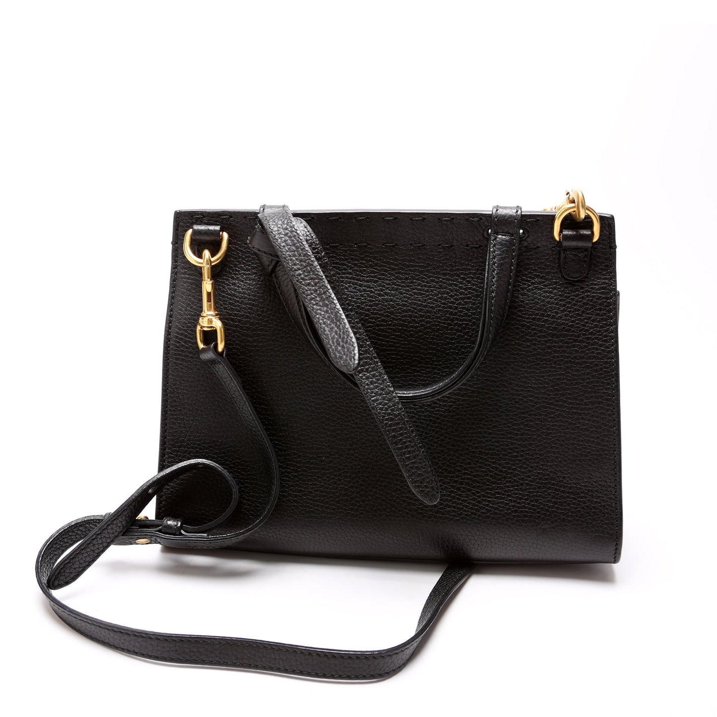 442622 Mini Marmont Top Handle Black