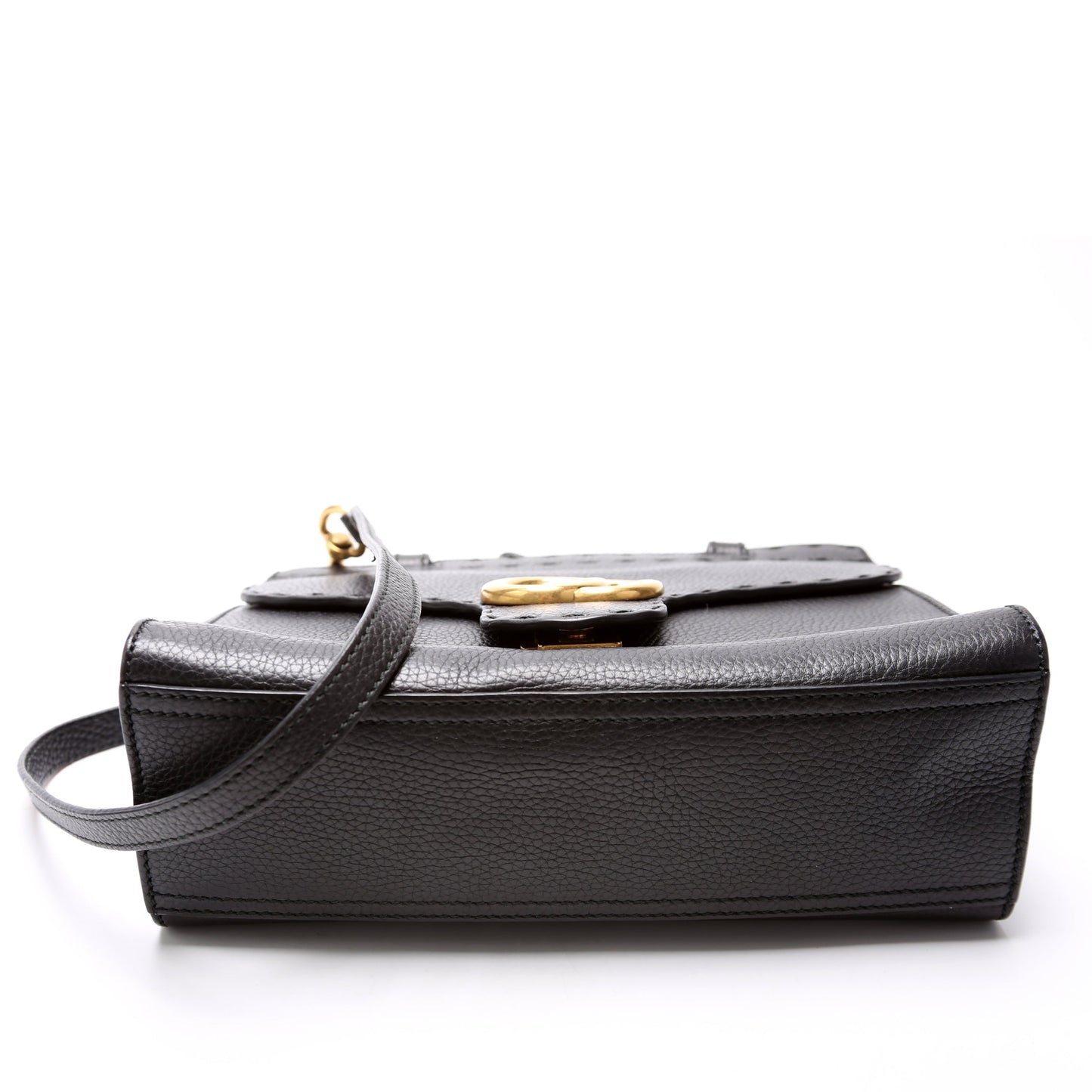 442622 Mini Marmont Top Handle Black