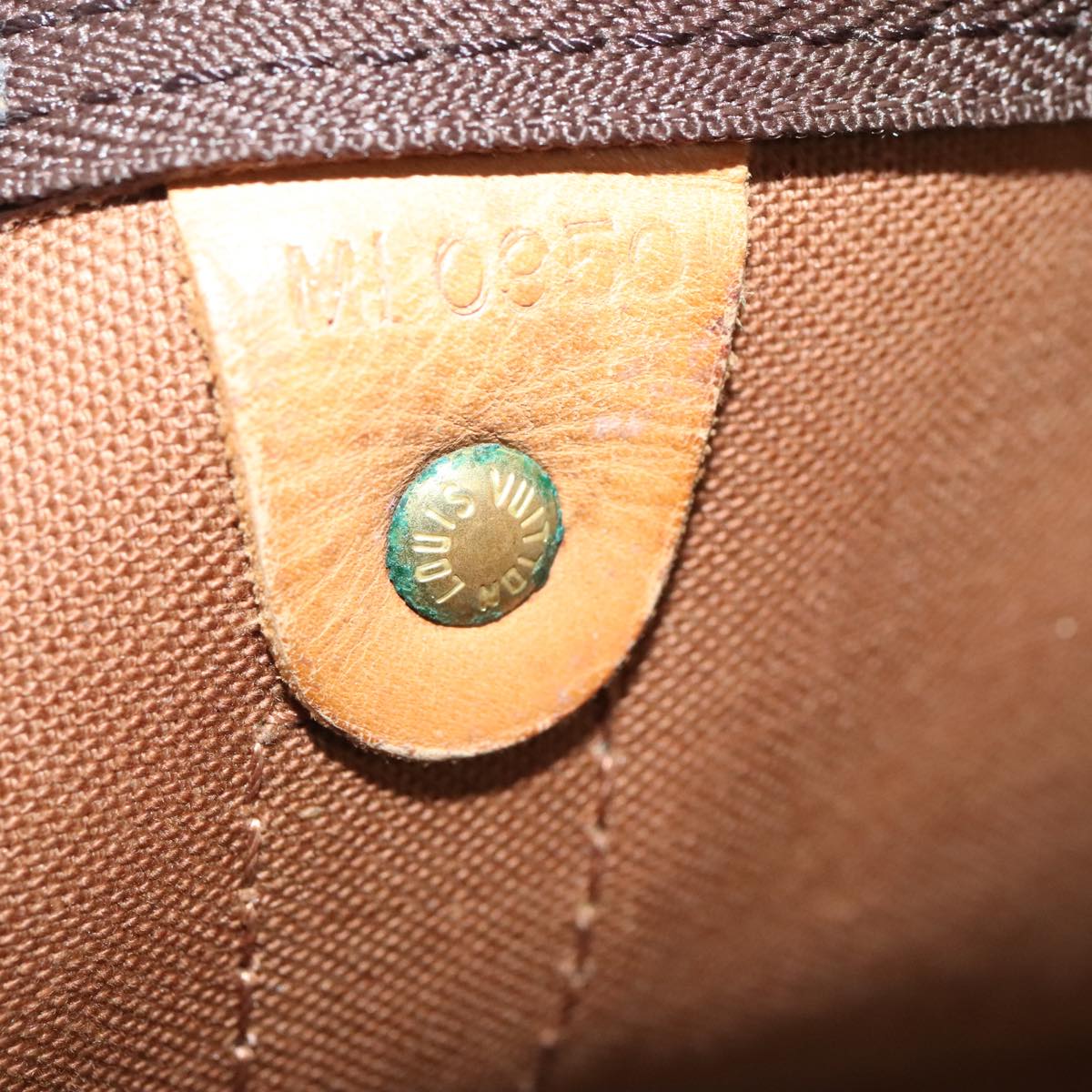 Louis Vuitton Keepall 60 Brown Canvas Travel Bag