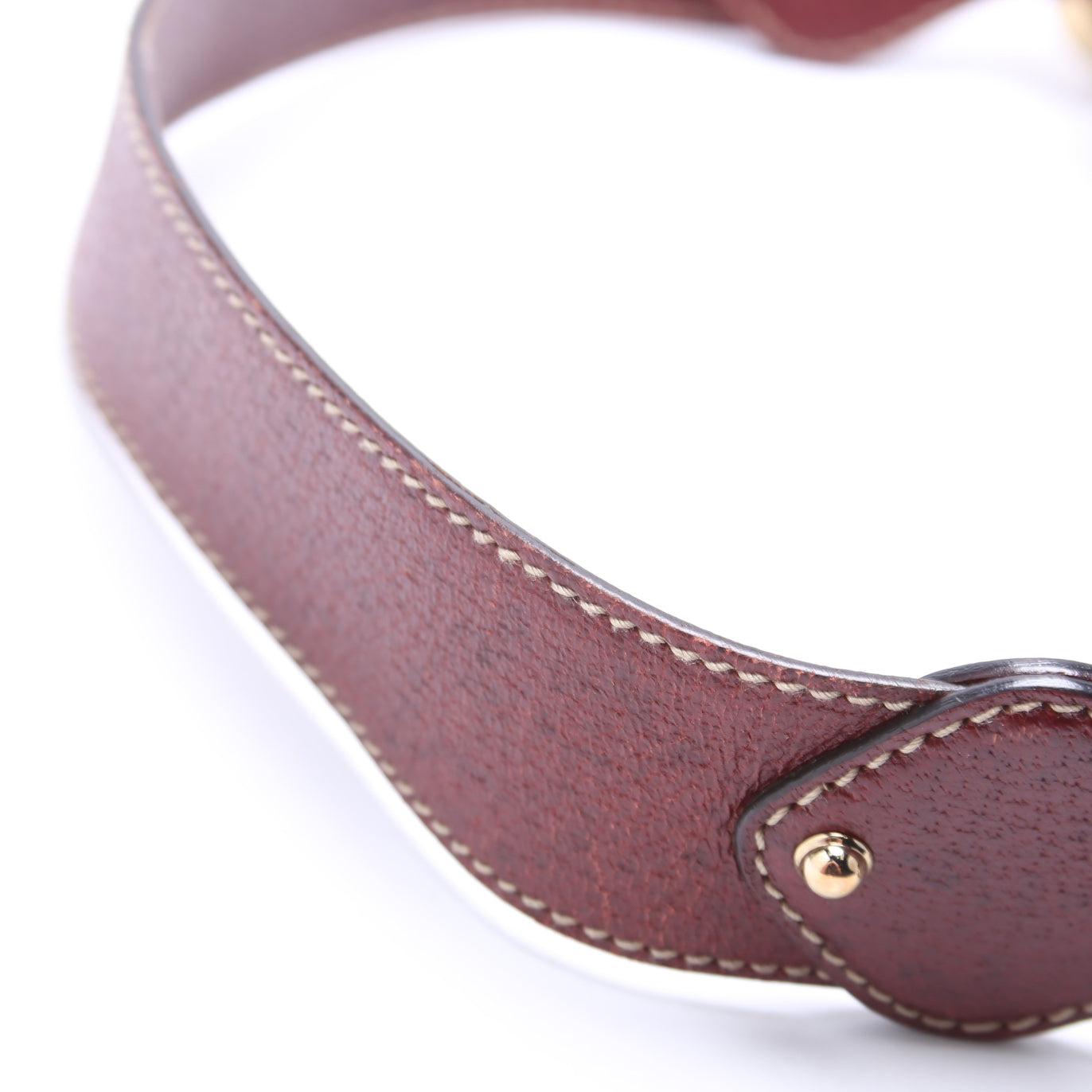 145826 Horsebit Canvas Creole Hobo Burgundy/Tan