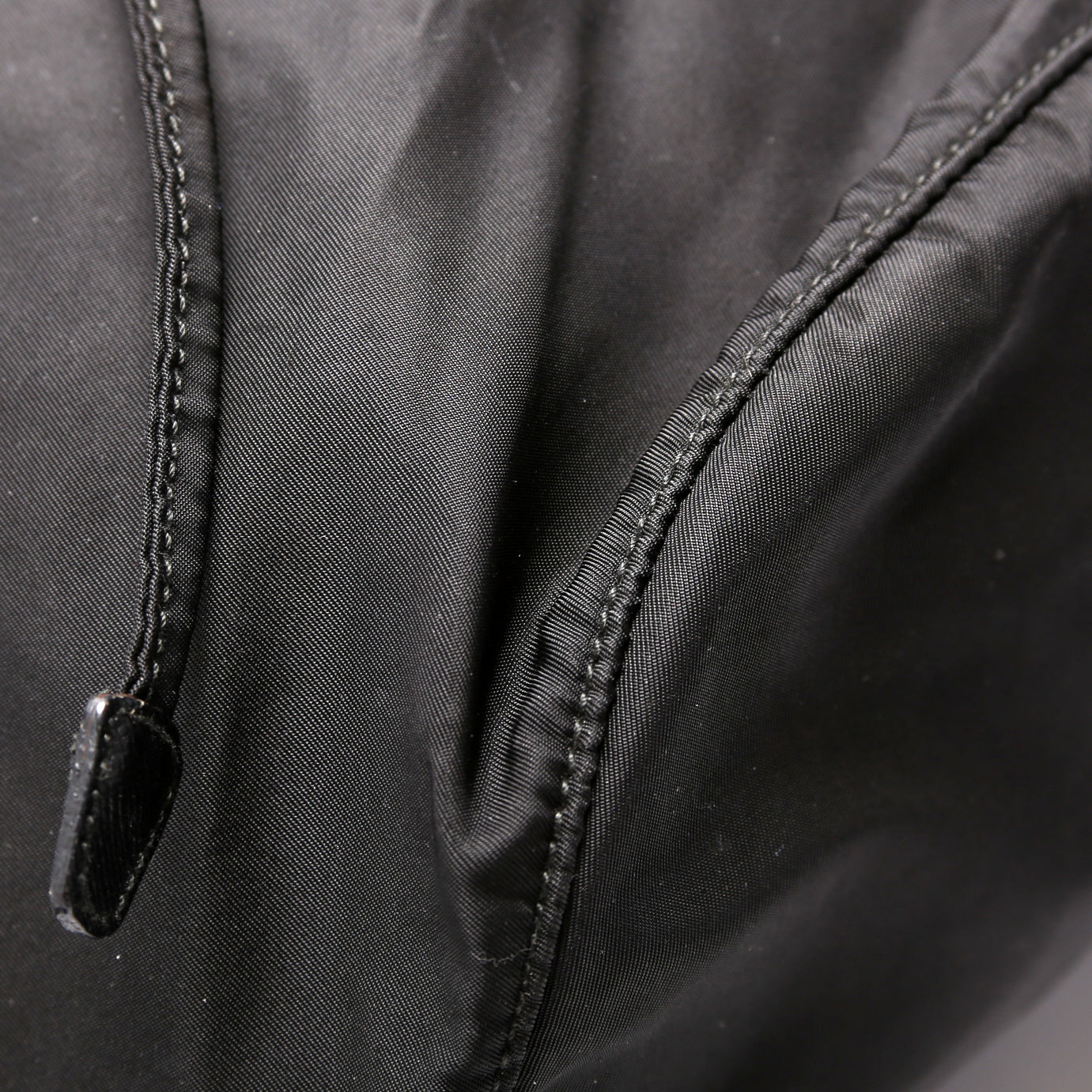 Flap Top Backpack Nylon Vintage Black