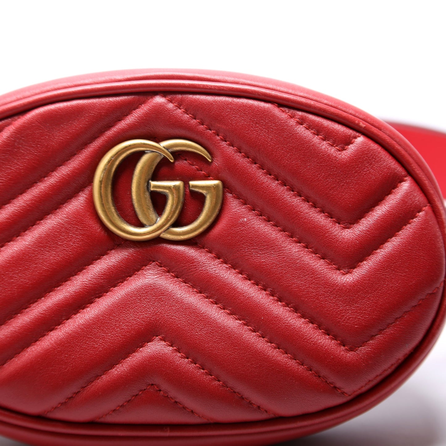 476434 Marmont Belt Bag Red