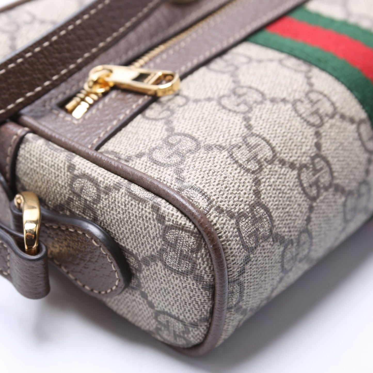 517350 GG Supreme Mini Ophidia Brown