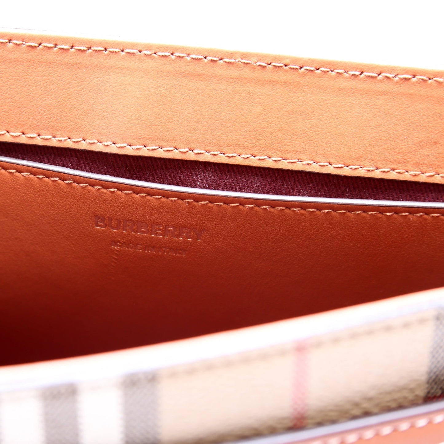 Note Crossbody Vintage Check Medium