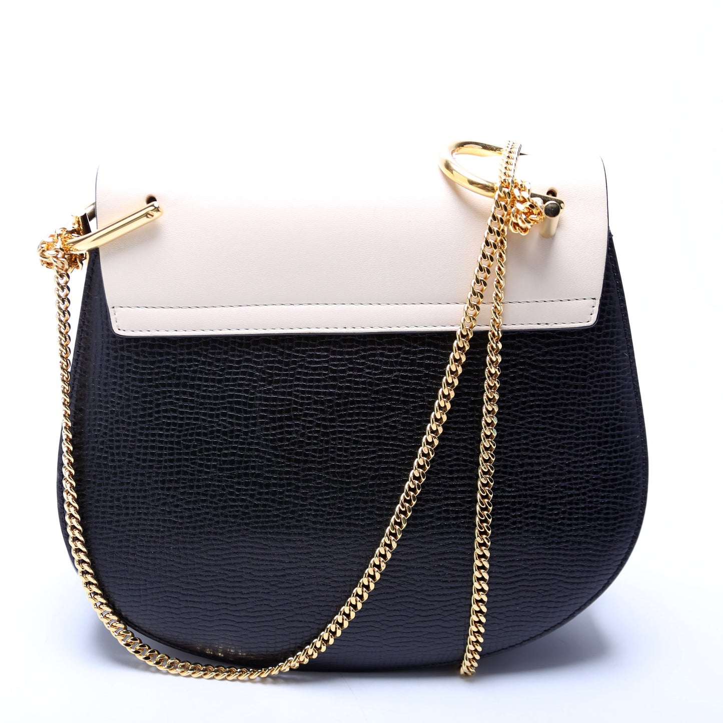 Drew Crossbody Medium Cream and Black