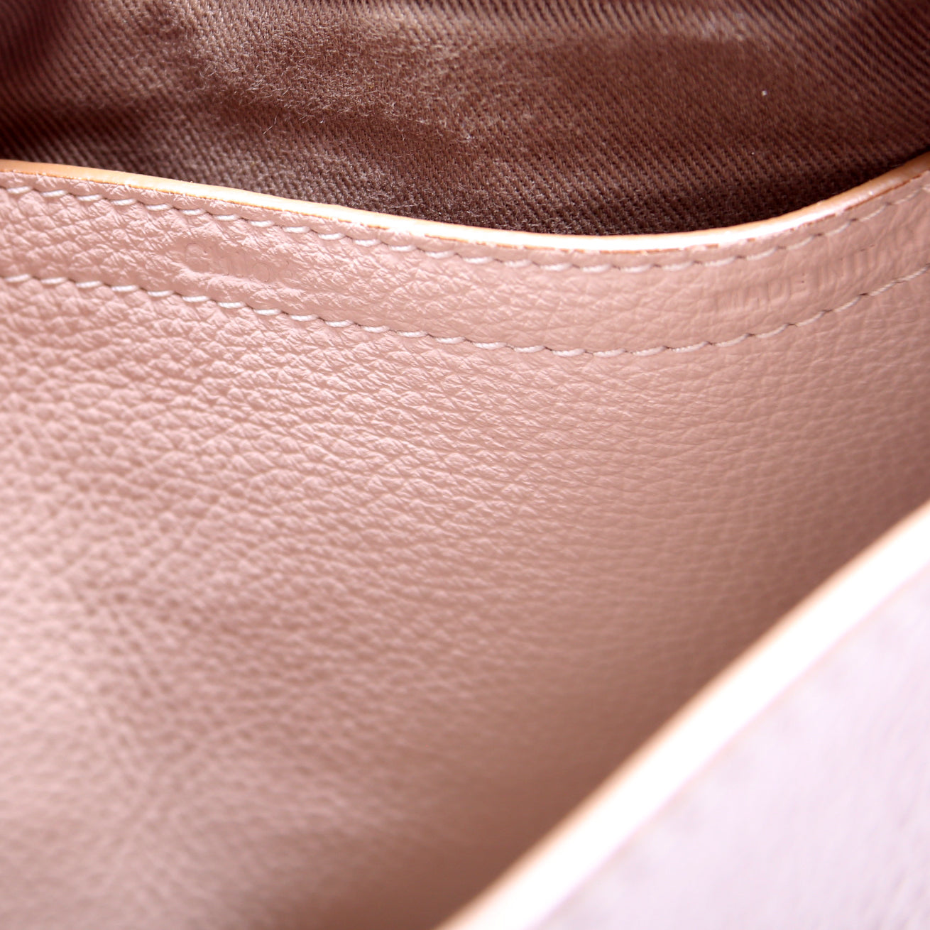 Marcie Saddle Bag Crossbody Medium Beige