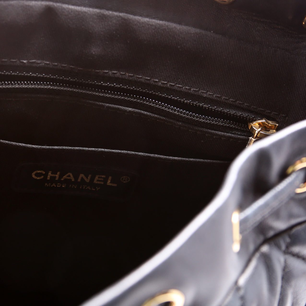 Urban Spirit Backpack Small Lambskin Black