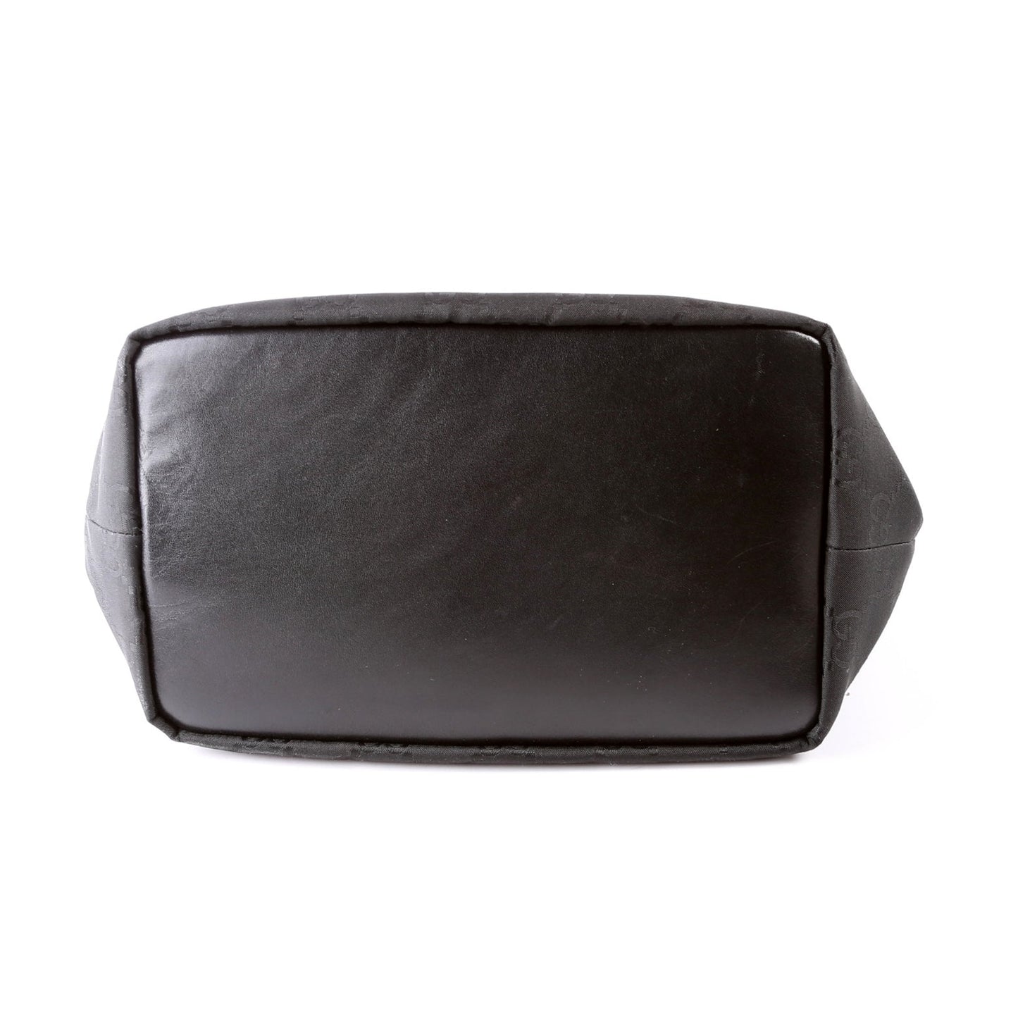 000-0531 GG Nylon Bamboo Hobo Black