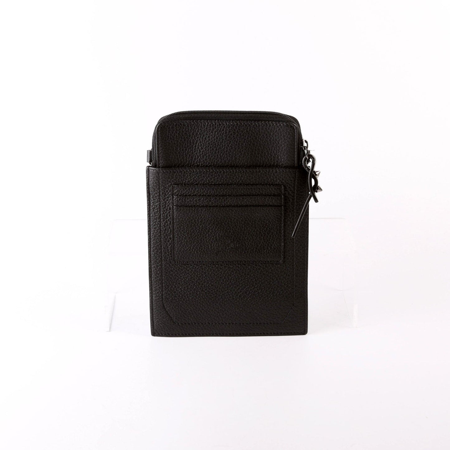 Loubilab Rubber Logo Phone Pouch Crossbody Black