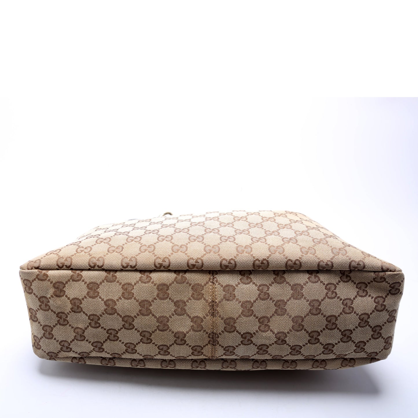 115867 Horsebit GG Canvas Hobo