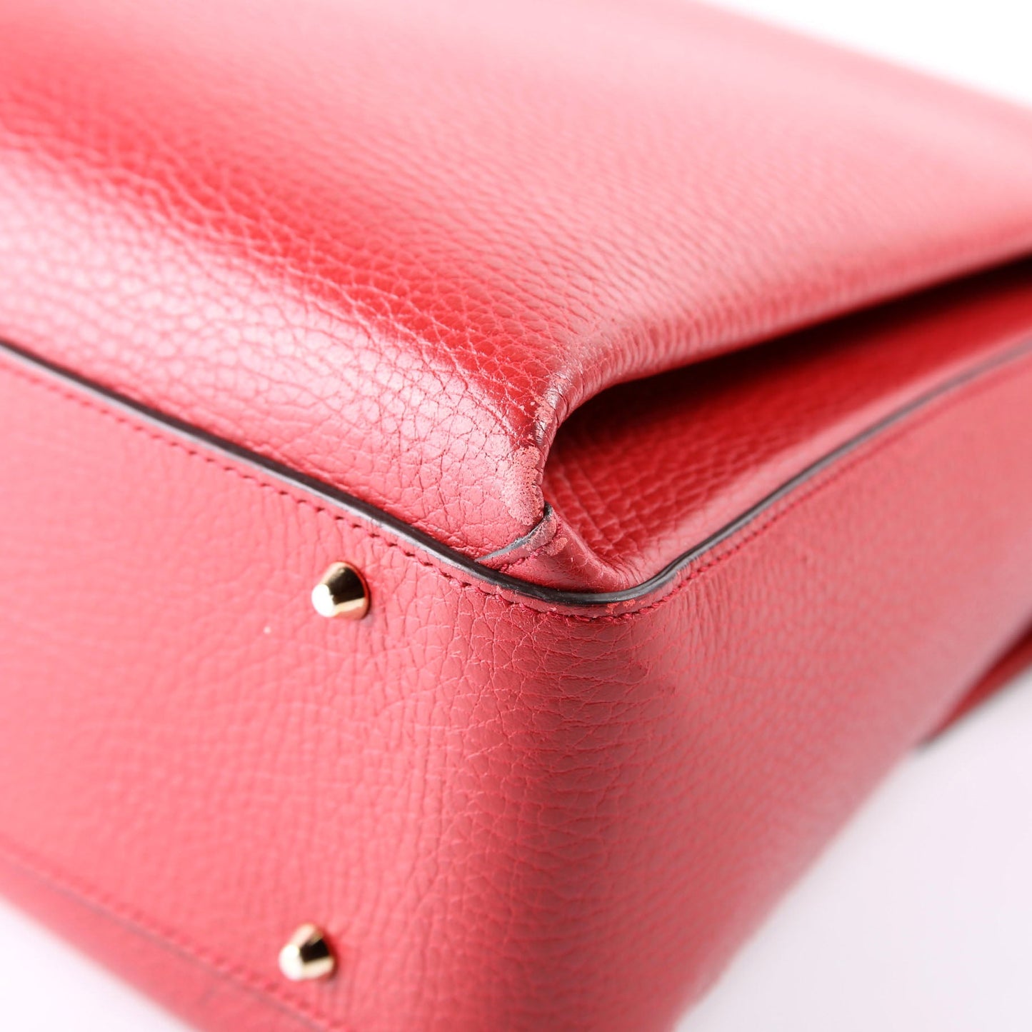 510306 Large Interlocking GG Shoulder Bag Red