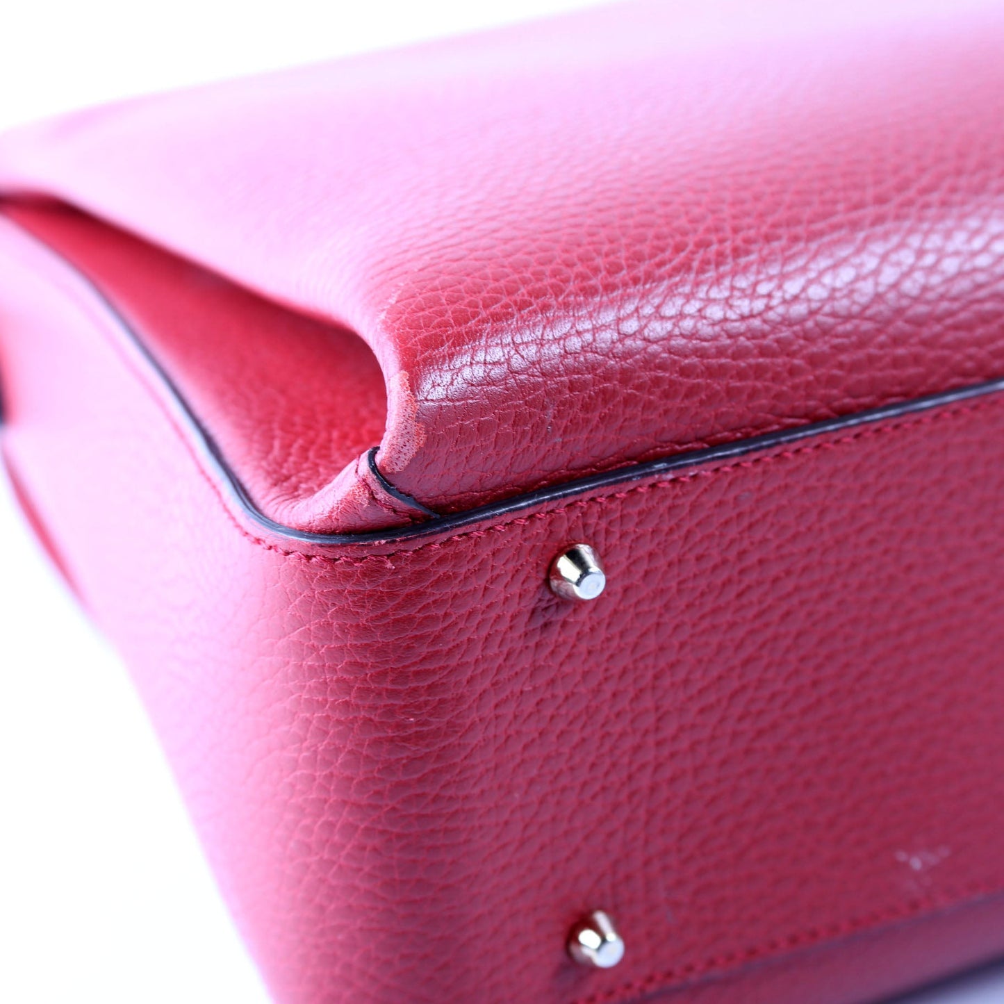 510306 Large Interlocking GG Shoulder Bag Red