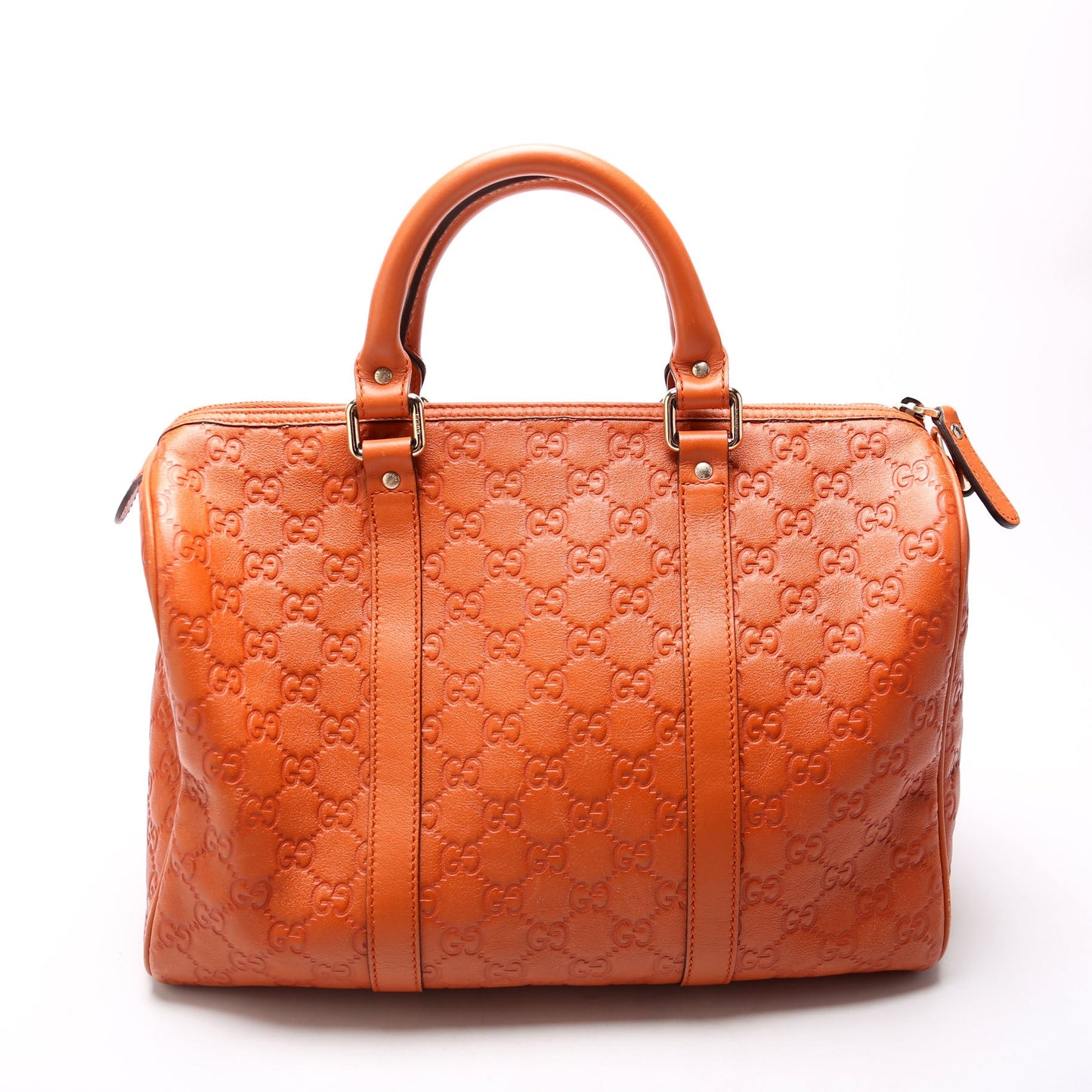 265697 Guccissima Joy Boston Bag Orange
