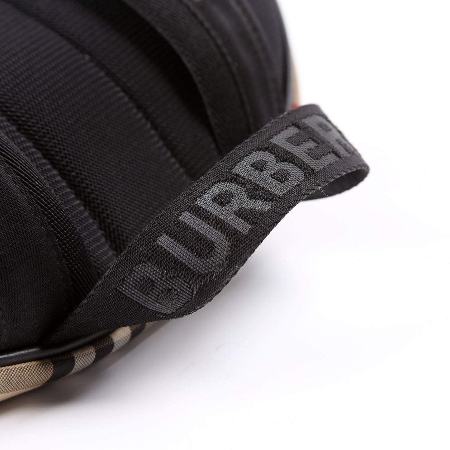 8016106 Archive Check Nylon Backpack