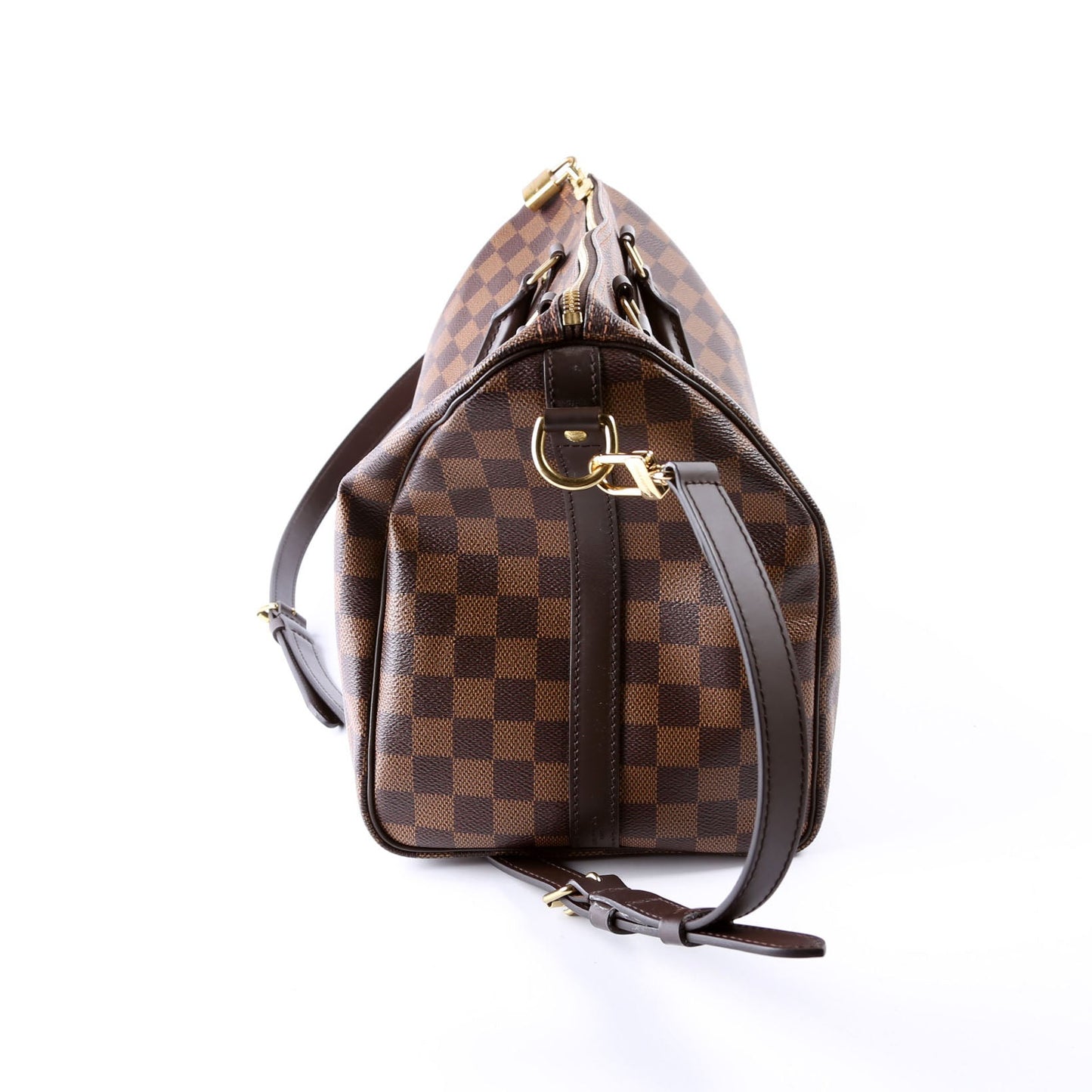 Speedy 35 with Strap Damier Ebene