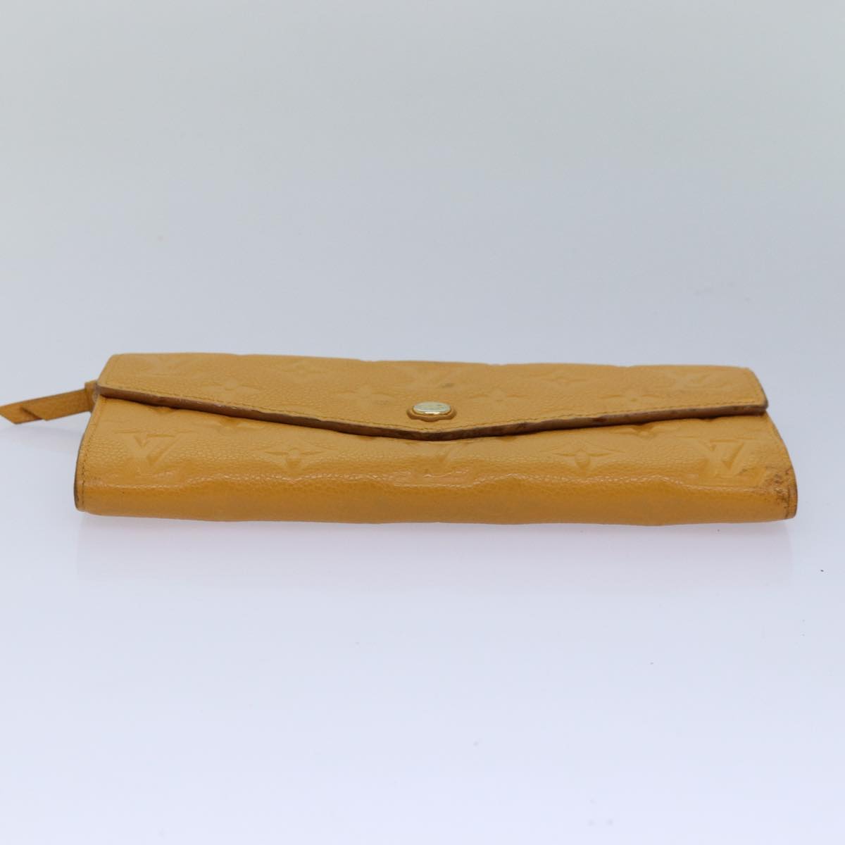 Louis Vuitton Portefeuille Yellow Leather Wallet