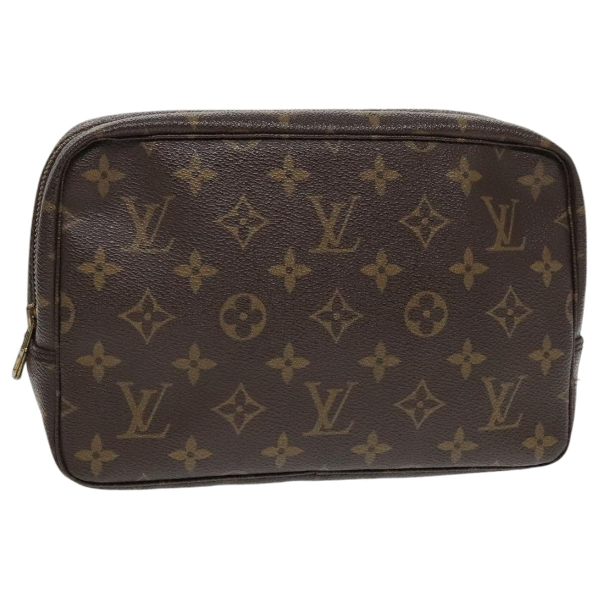 Louis Vuitton Truth Toilette 23 Brown Canvas Clutch Bag