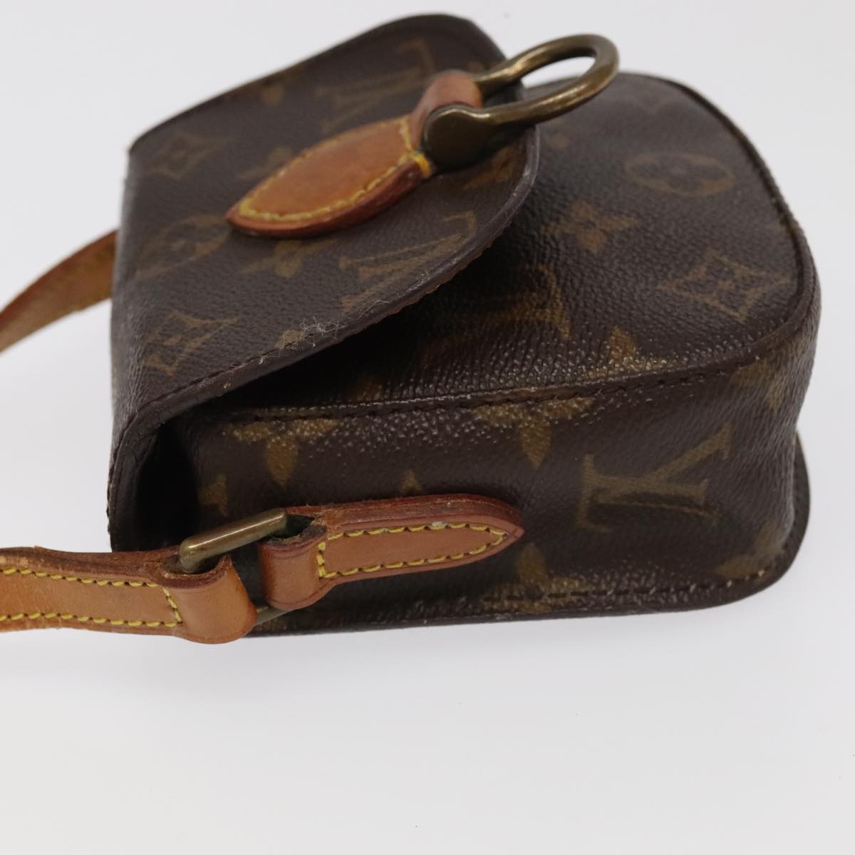Louis Vuitton Saint Cloud Brown Canvas Shoulder Bag