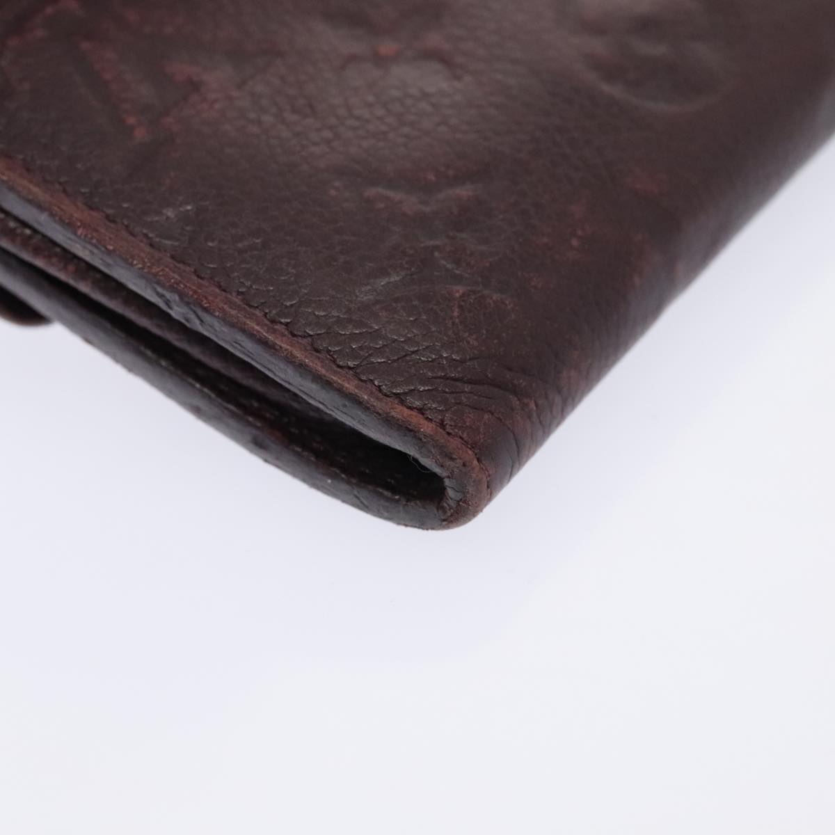 Louis Vuitton Sarah Purple Leather Wallet
