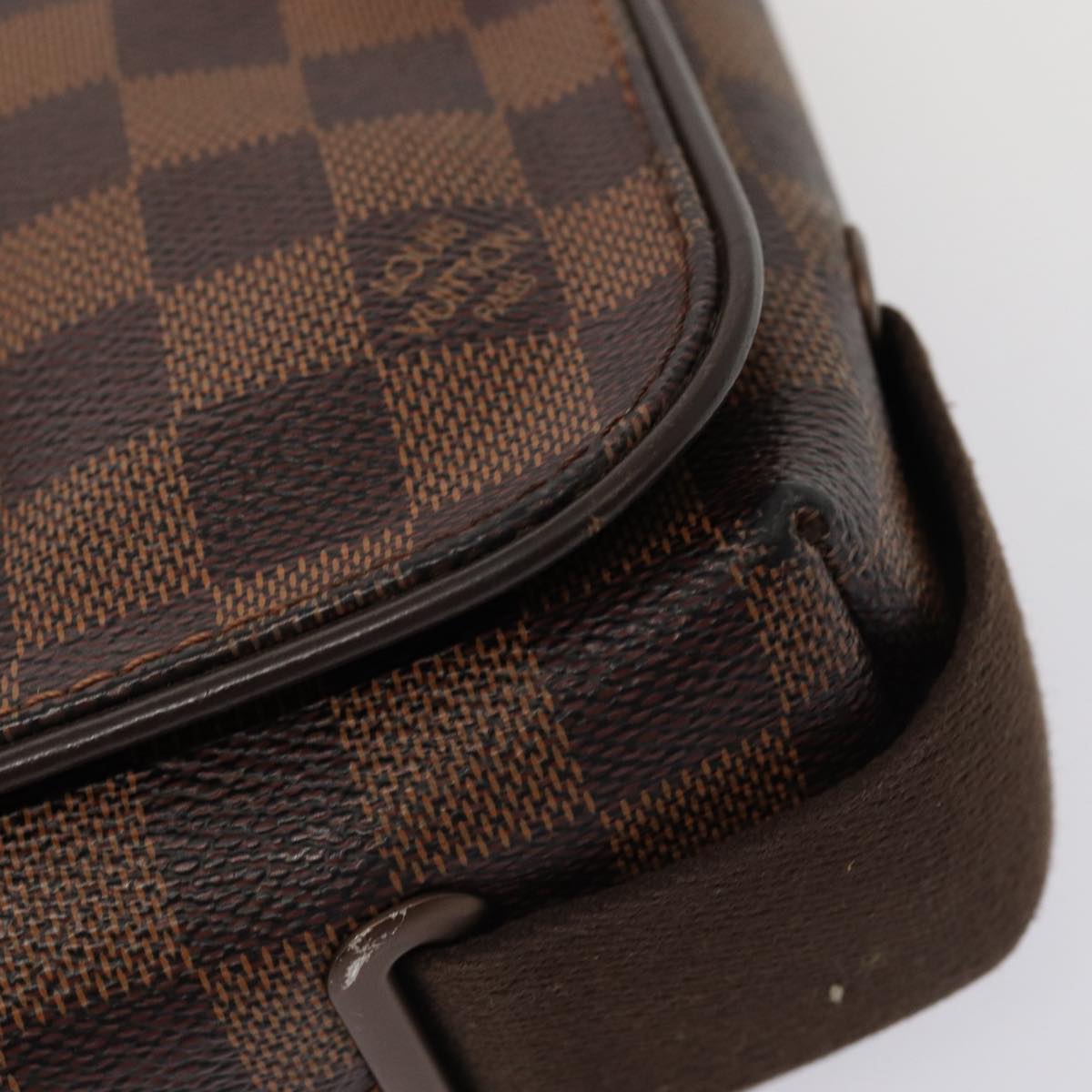 Louis Vuitton Brooklyn Brown Canvas Shoulder Bag