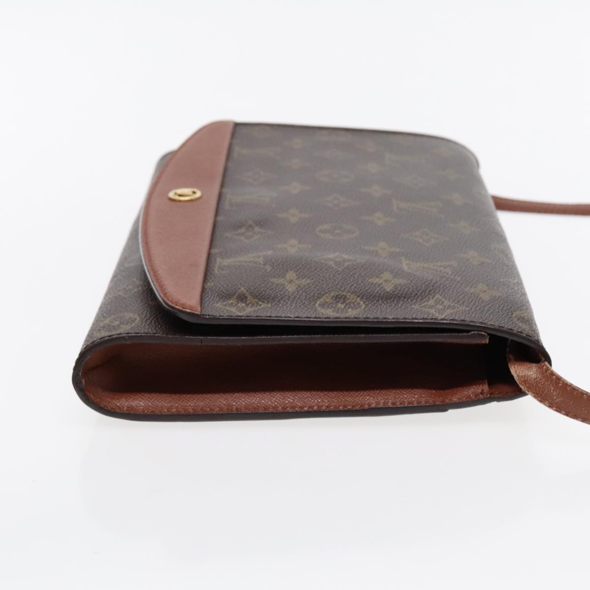 Louis Vuitton Bordeaux Brown Canvas Shoulder Bag
