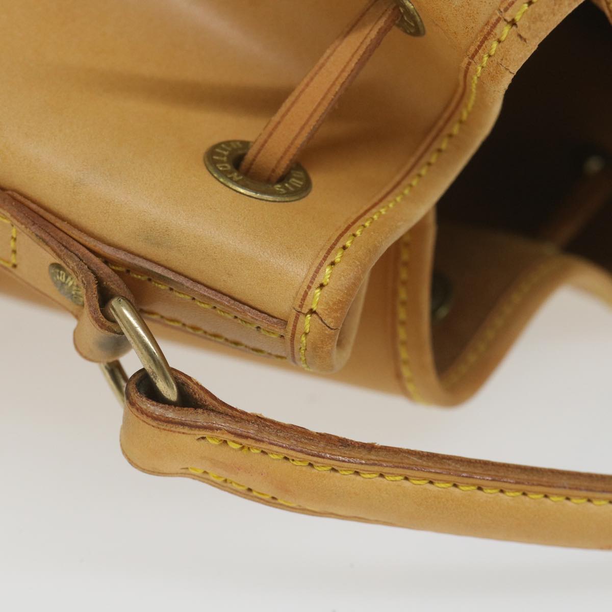 Louis Vuitton Noe Beige Leather Handbag