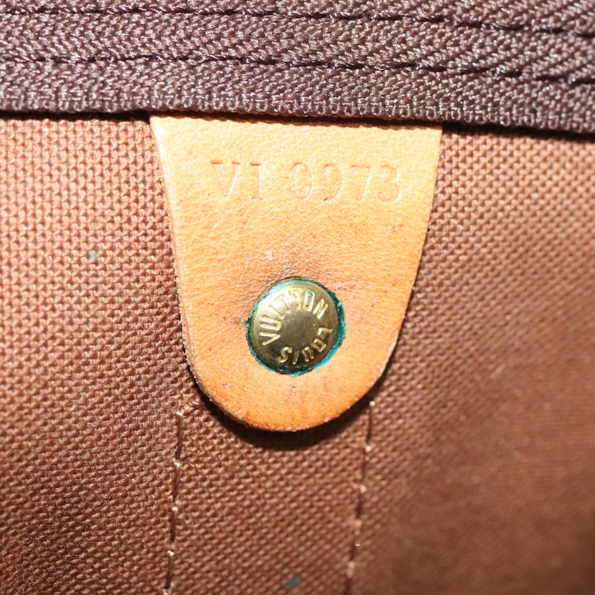 Louis Vuitton Keepall 60 Brown Canvas Travel Bag