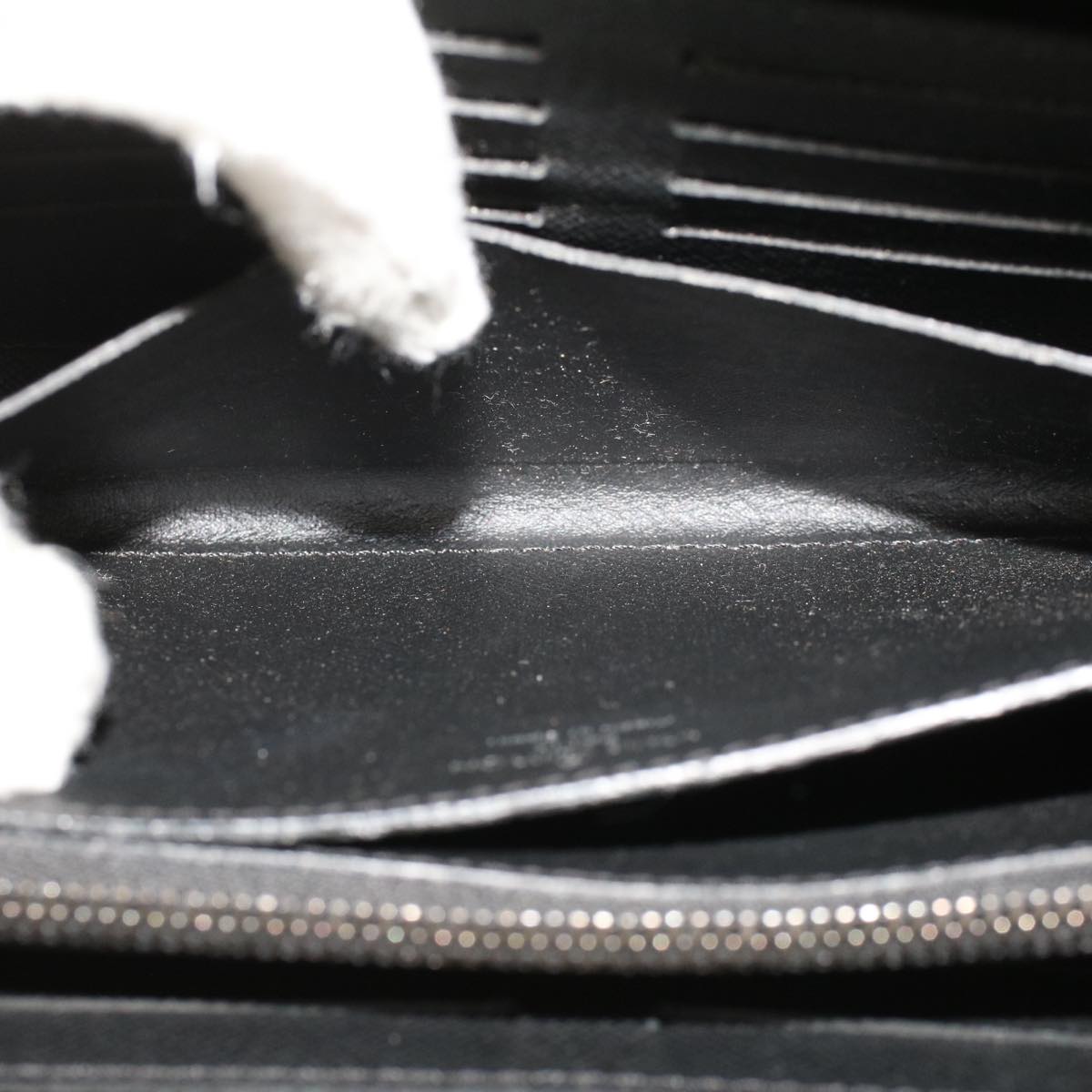 Louis Vuitton Zippy Xl Black Canvas Wallet
