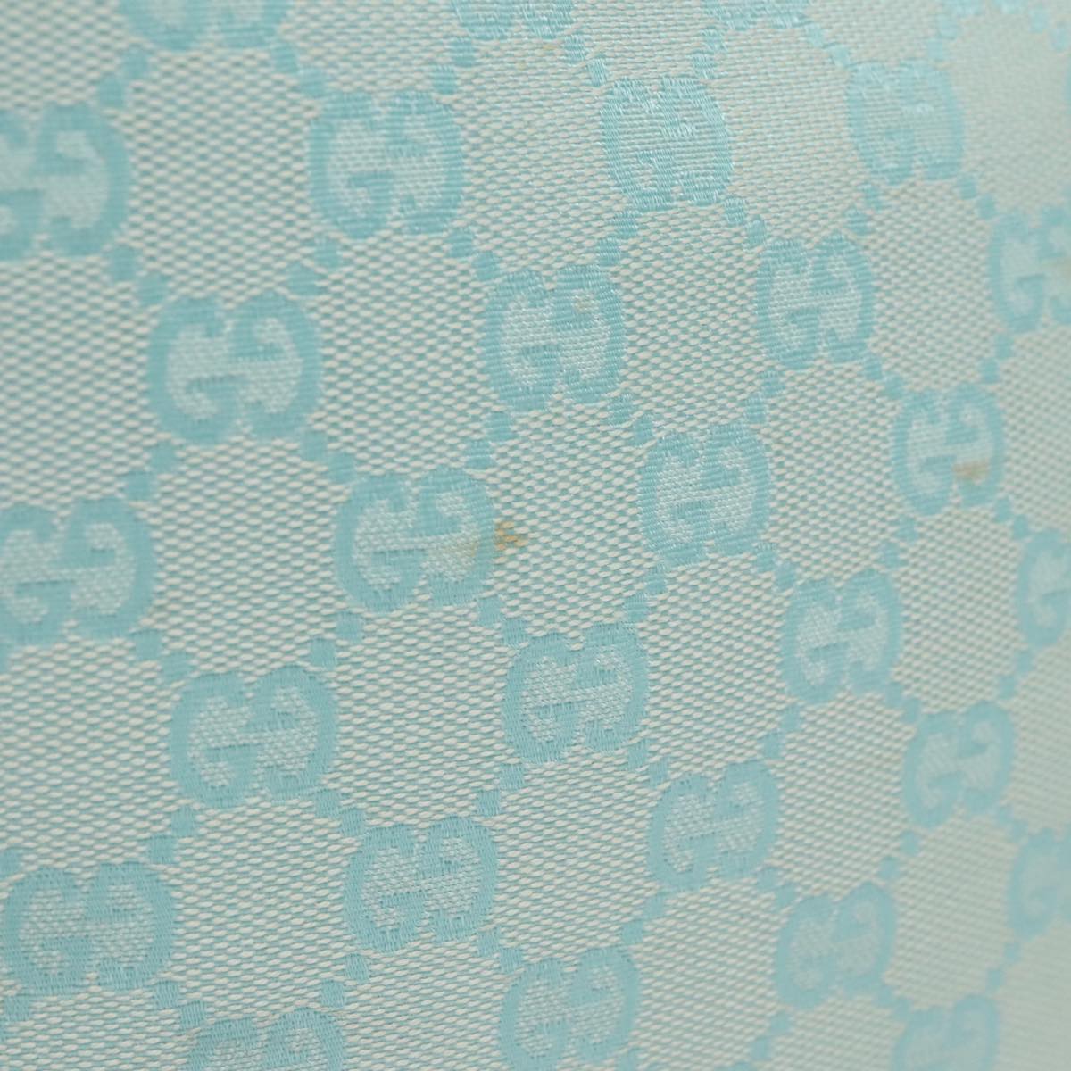 Gucci Gg Canvas Blue Canvas Tote Bag