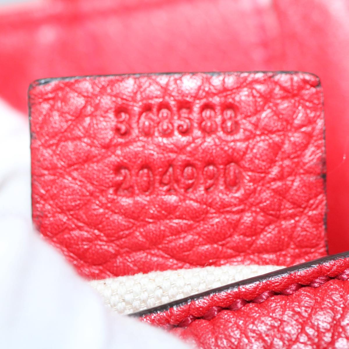 Gucci Soho Red Leather Backpack Bag