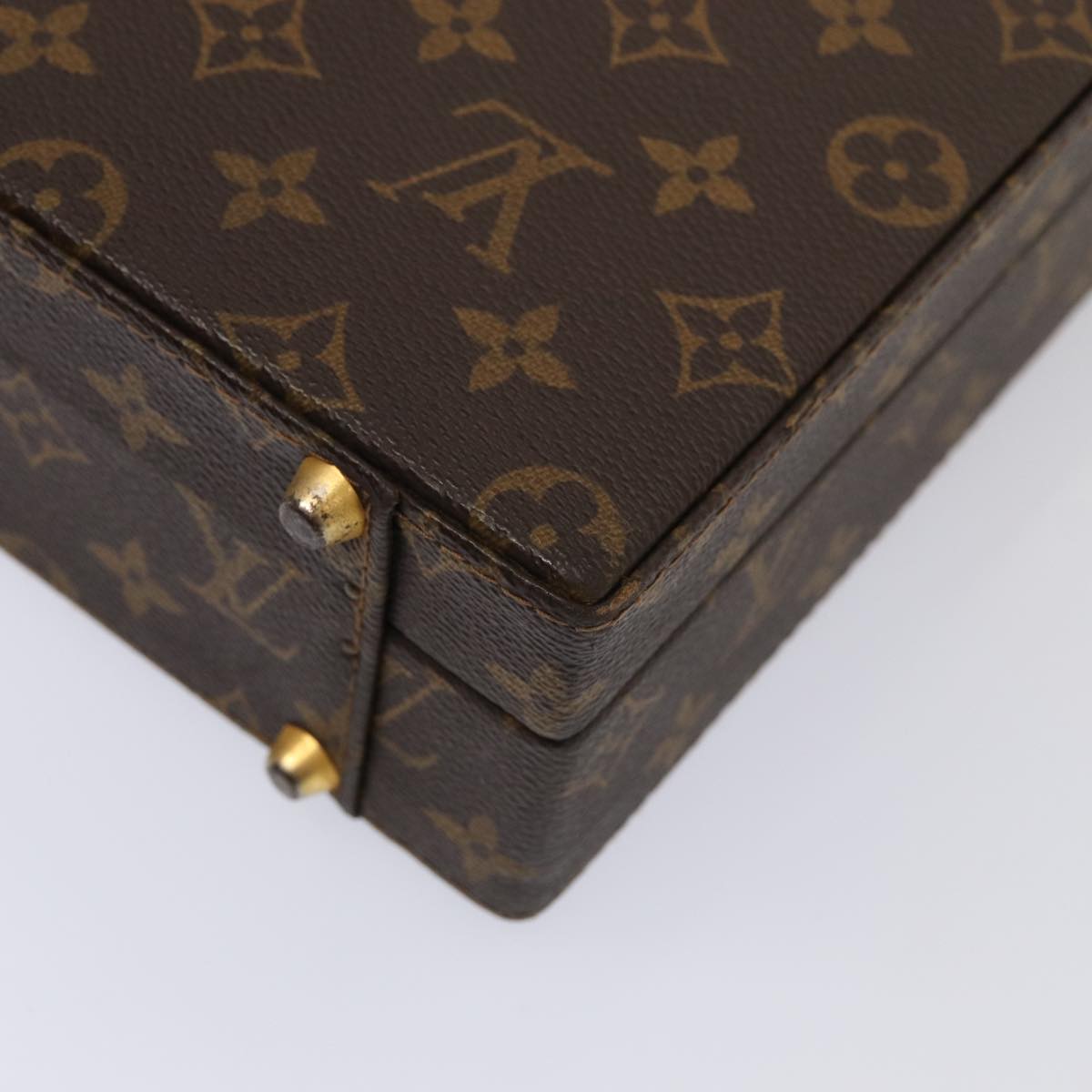 Louis Vuitton Cruiser Brown Canvas Briefcase Bag