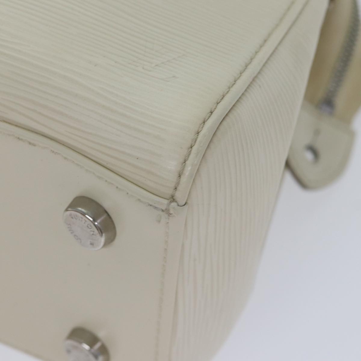 Louis Vuitton Blair White Leather Handbag