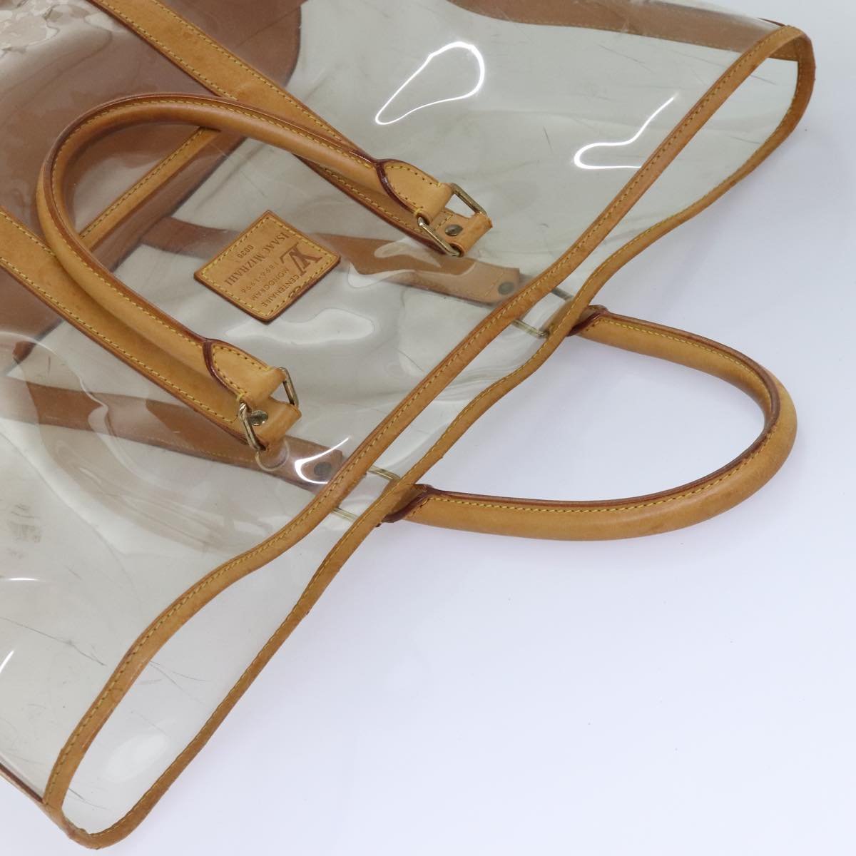 Louis Vuitton Isaac Mizrahi Transparent Vinyl Tote Bag