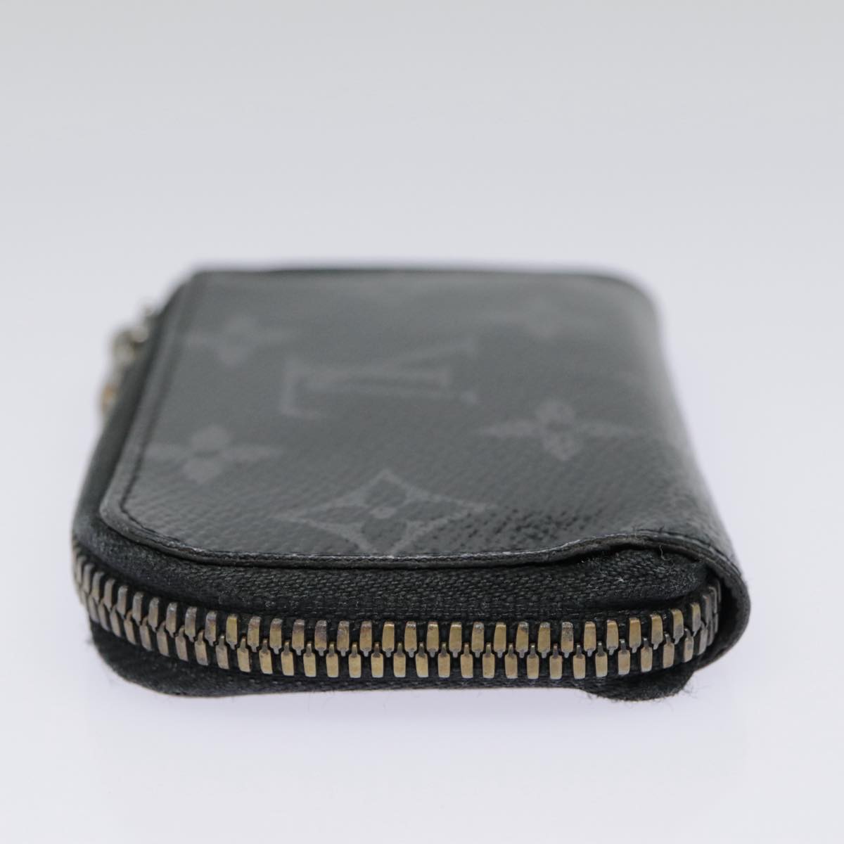 Louis Vuitton Porte Monnaie Jour Black Canvas Wallet