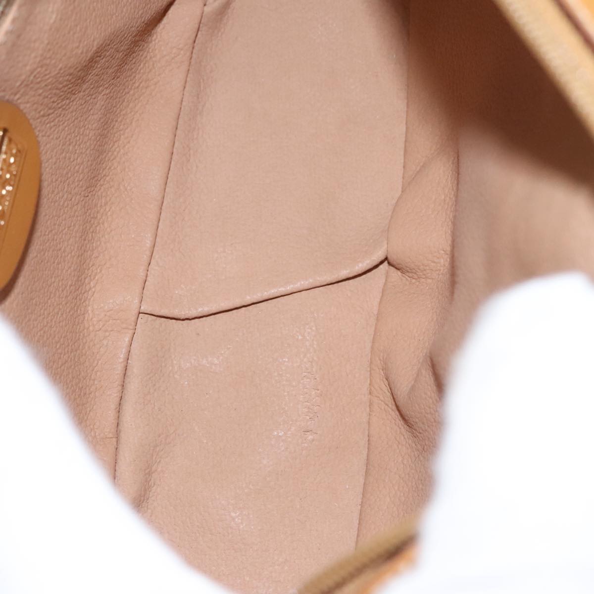 Gucci Micro Small Gg Canvas Brown Canvas Shoulder Bag