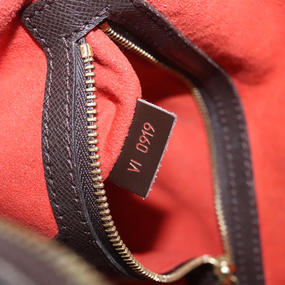 Louis Vuitton Brera Brown Canvas Handbag