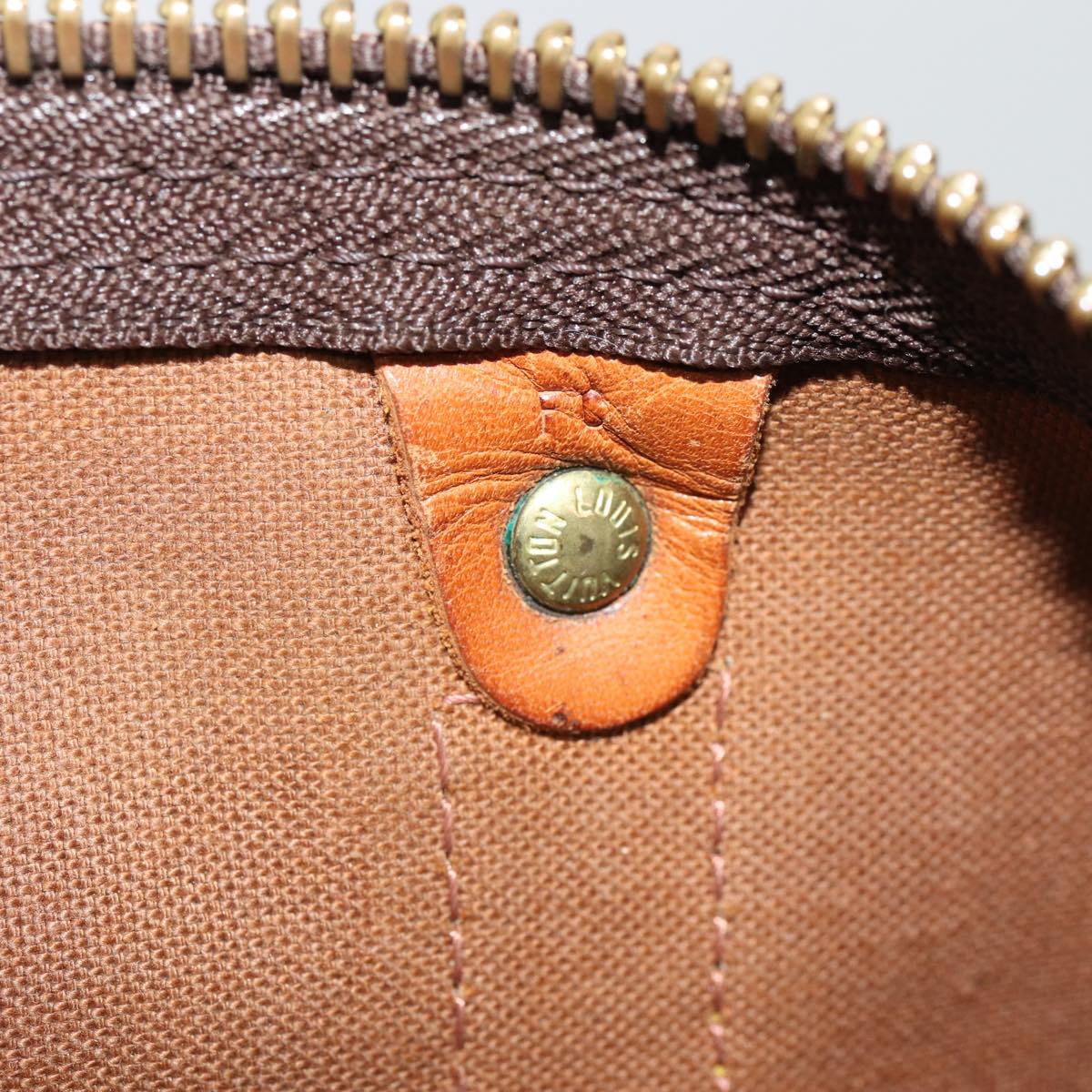 Louis Vuitton Keepall 60 Brown Canvas Travel Bag