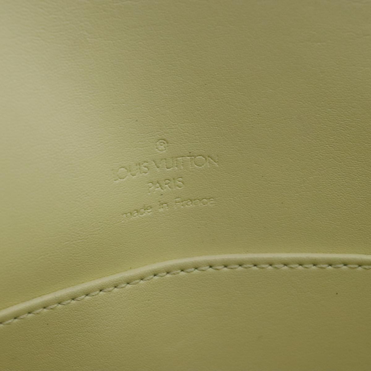 Louis Vuitton Thompson Street Beige Patent Leather Shoulder Bag