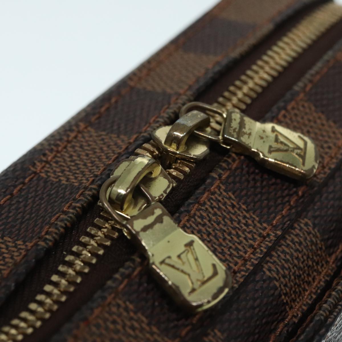 Louis Vuitton Geronimos Brown Canvas Shoulder Bag