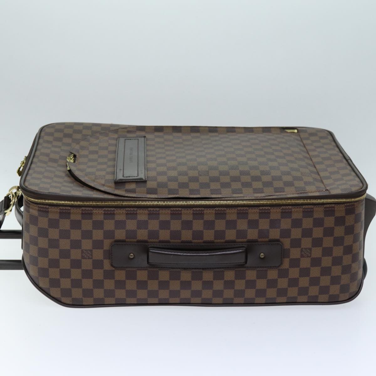 Louis Vuitton Pégase Valise Légère 55 Business Brown Canvas Travel Bag