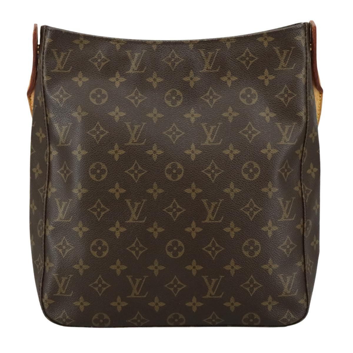 Louis Vuitton Looping Gm Brown Canvas Shoulder Bag