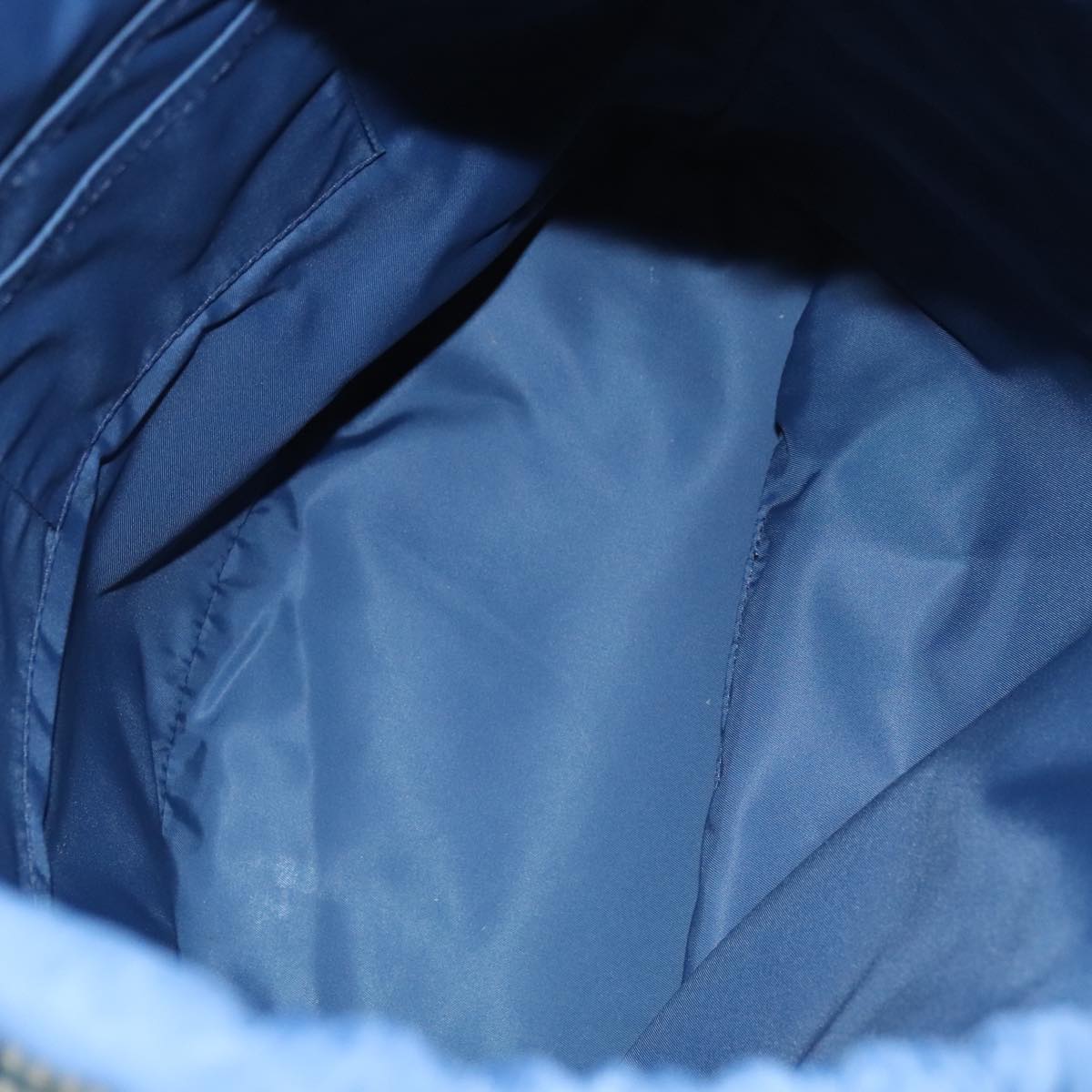 Louis Vuitton Marin Blue Canvas Shoulder Bag