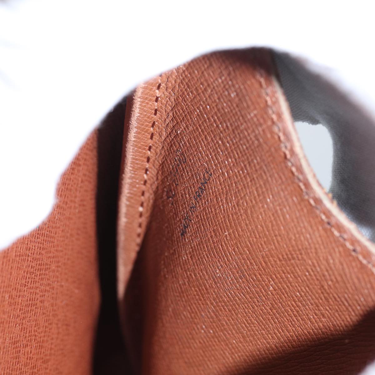 Louis Vuitton Cartouchière 26 Brown Canvas Shoulder Bag