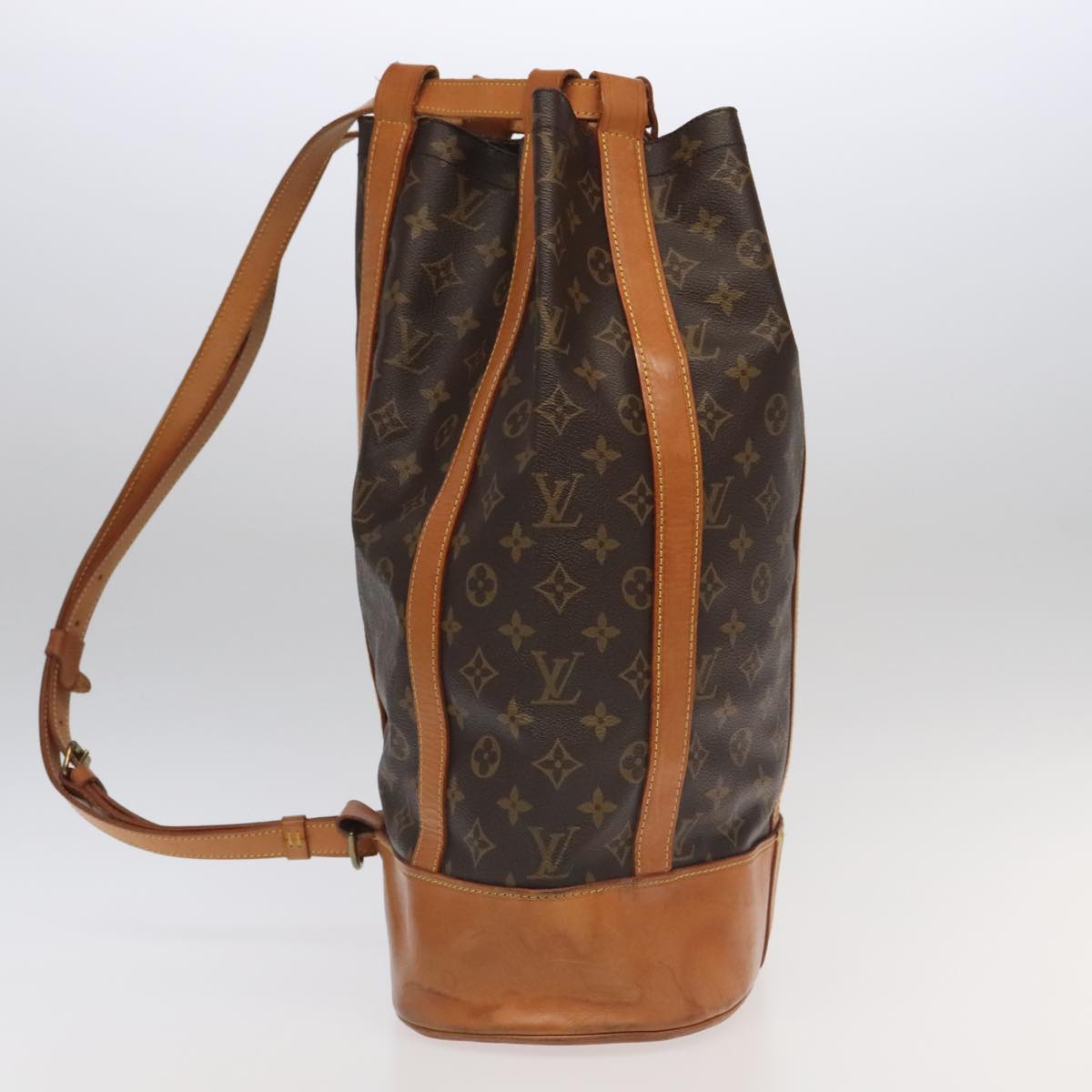 Louis Vuitton Randonnée Brown Canvas Shoulder Bag